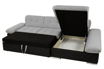 Malwi U-Bäddsoffa 278x162x76 cm - Grå - Möbler - Soffa - Bäddsoffa