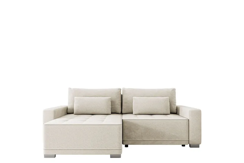 Manetto Bäddsoffa m. Divan 2-sits - Svart/Brun - Möbler - Soffa - Bäddsoffa