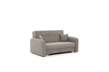 Manita Bäddsoffa med Förvaring 2-sits - Beige - Möbler - Soffa - Bäddsoffa