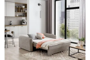 Manita Bäddsoffa med Förvaring 2-sits - Beige - Möbler - Soffa - Bäddsoffa