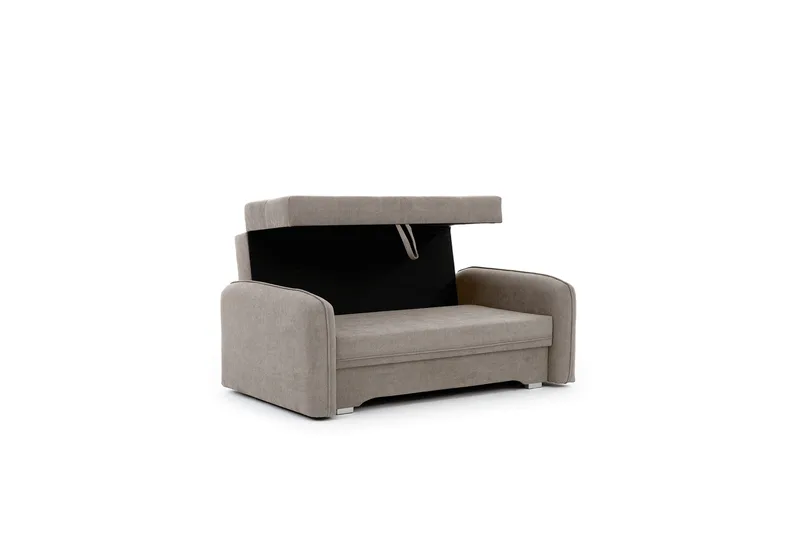 Manita Bäddsoffa med Förvaring 2-sits - Beige - Möbler - Soffa - Bäddsoffa