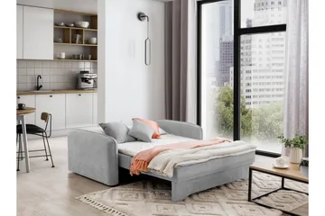 Manita Bäddsoffa med Förvaring 2-sits - Grå - Möbler - Soffa - Bäddsoffa