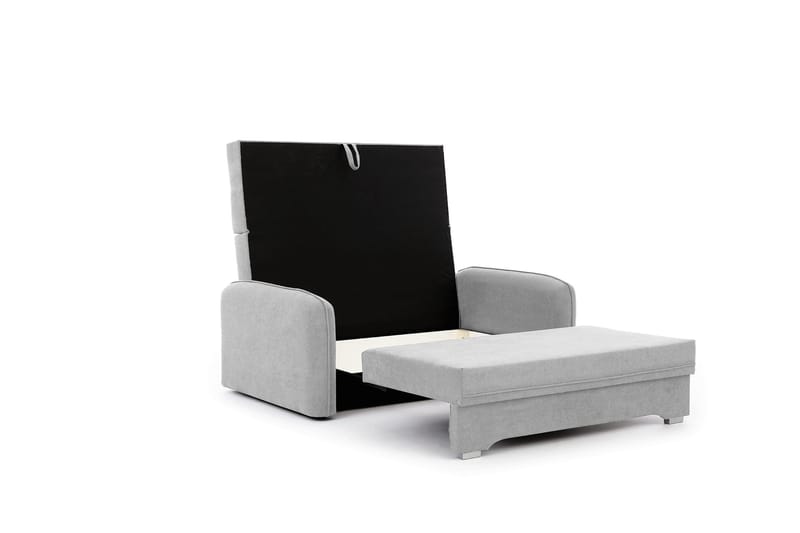Manita Bäddsoffa med Förvaring 2-sits - Grå - Möbler - Soffa - Bäddsoffa