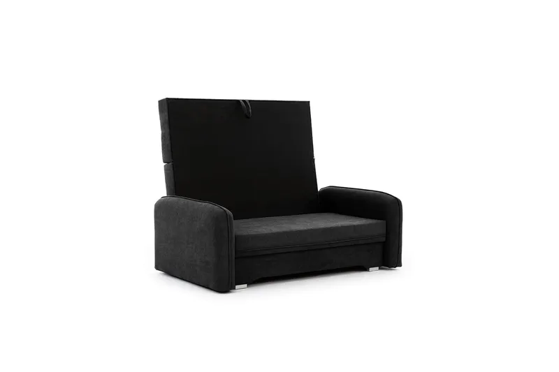 Manita Bäddsoffa med Förvaring 2-sits - Svart - Möbler - Soffa - Bäddsoffa