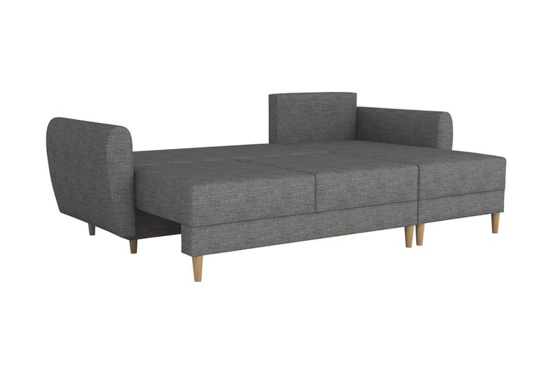 Manstad Hörnbäddsoffa - Grå - Möbler - Soffa - Bäddsoffa