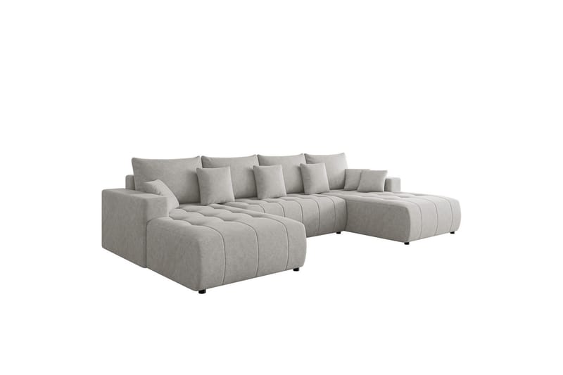 Mardon Bäddsoffa Dubbeldivan 4-sits - Grå - Möbler - Soffa - Bäddsoffa