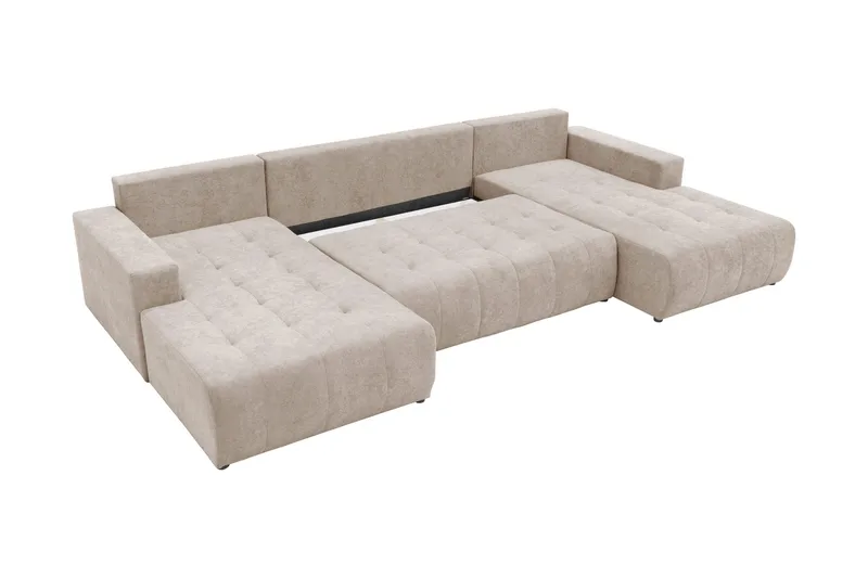 Mardon Bäddsoffa Dubbeldivan 4-sits - Grå - Möbler - Soffa - Bäddsoffa