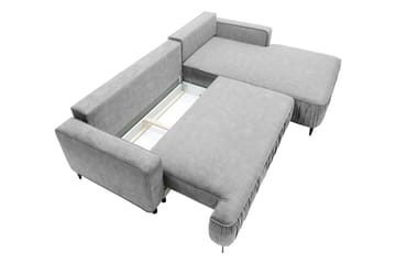 Marisana Bäddsoffa m. Divan 3-sits - Grön - Möbler - Soffa - Bäddsoffa