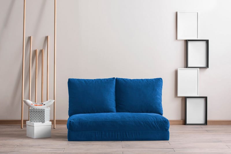 Maydena Bäddsoffa 2-sits 120x185 - Blå - Möbler - Soffa - Bäddsoffa