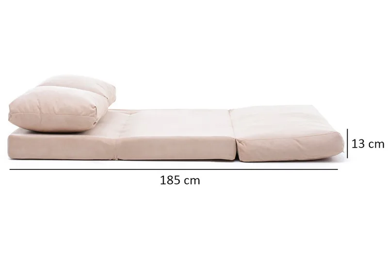 Maydena Bäddsoffa 2-sits 120x185 - Cream - Möbler - Soffa - Bäddsoffa