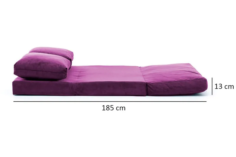 Maydena Bäddsoffa 2-sits 120x185 - Lila - Möbler - Soffa - Bäddsoffa