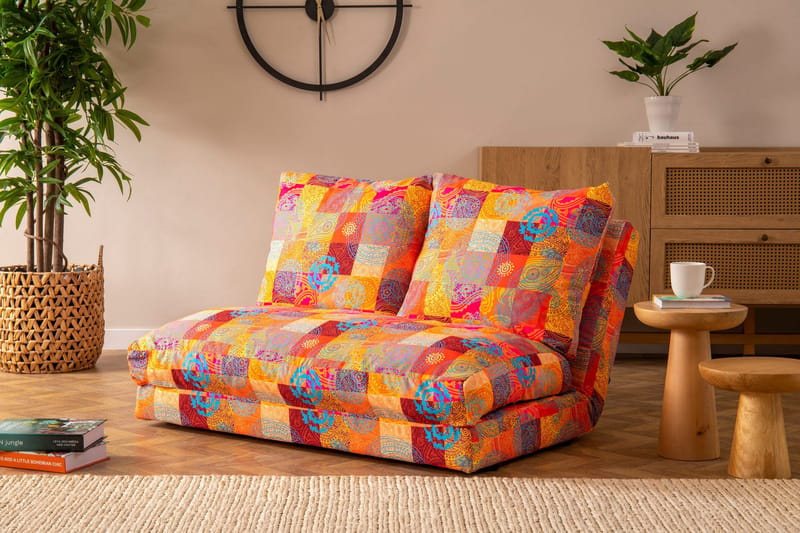 Maydena Bäddsoffa 2-sits 185x120 cm - Flerfärgad - Möbler - Soffa - Bäddsoffa