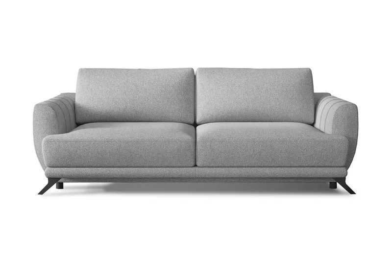 Megis 3-sits Bäddsoffa, Ljusgrå