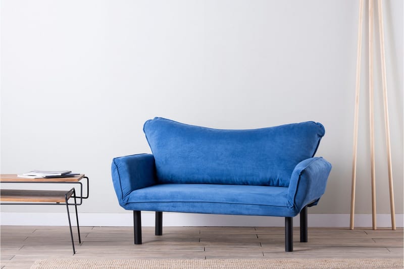 Mezonzo 2-sits Bäddsoffa - Blå - Möbler - Soffa - Bäddsoffa
