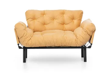 Mezonzo 2-sits Bäddsoffa - Gul - Möbler - Soffa - Bäddsoffa