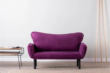 Mezonzo 2-sits Bäddsoffa - Lila - Möbler - Soffa - Bäddsoffa