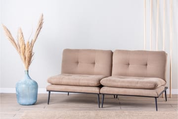 Mezonzo 3-sits Bäddsoffa - Brun - Möbler - Soffa - Bäddsoffa