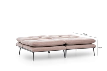 Mezonzo 3-sits Bäddsoffa - Brun - Möbler - Soffa - Bäddsoffa