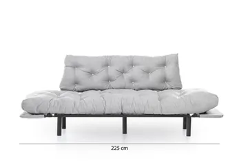 Mezonzo 3-sits Bäddsoffa - Grå - Möbler - Soffa - Bäddsoffa