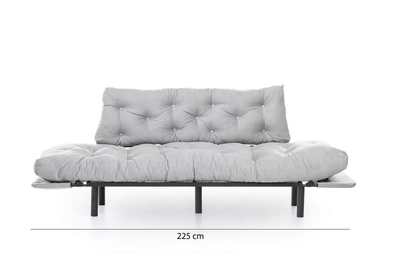 Mezonzo 3-sits Bäddsoffa - Grå - Möbler - Soffa - Bäddsoffa