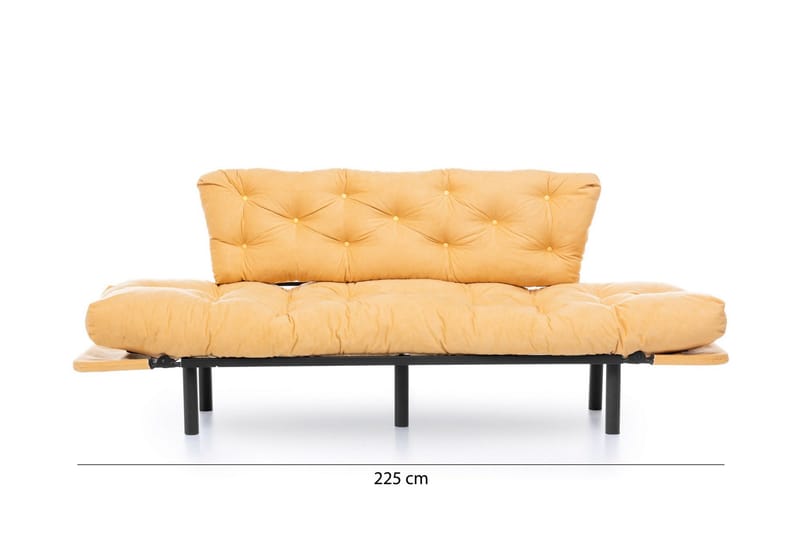 Mezonzo 3-sits Bäddsoffa - Gul - Möbler - Soffa - Bäddsoffa