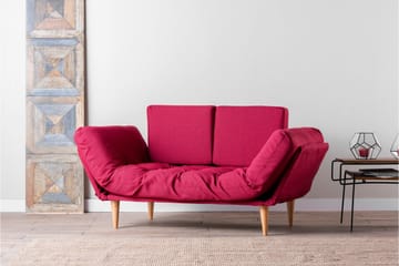 Mezonzo 3-sits Bäddsoffa - Röd - Möbler - Soffa - Bäddsoffa