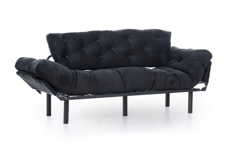 Mezonzo 3-sits Bäddsoffa - Svart - Möbler - Soffa - Bäddsoffa