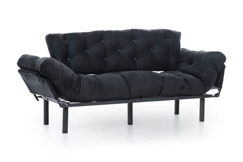 Mezonzo 3-sits Bäddsoffa - Svart - Möbler - Soffa - Bäddsoffa