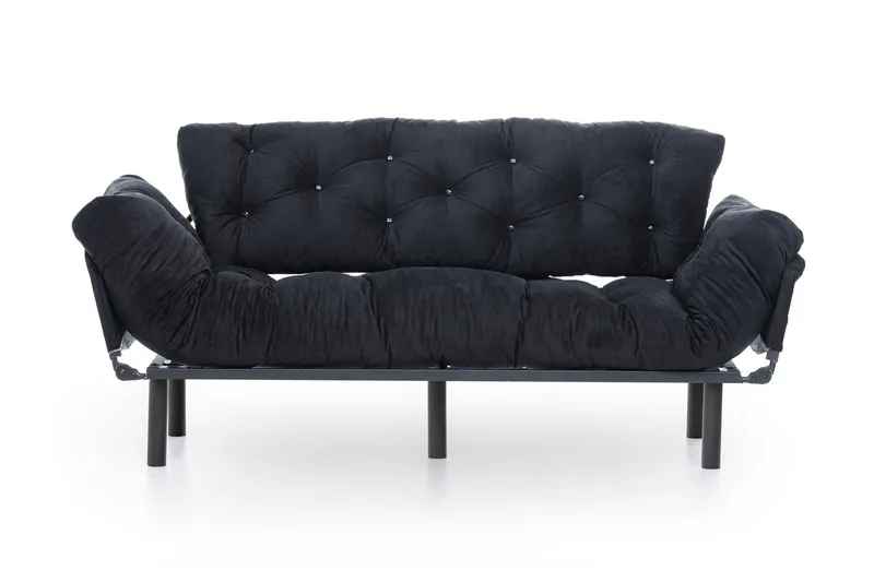 Mezonzo 3-sits Bäddsoffa - Svart - Möbler - Soffa - Bäddsoffa