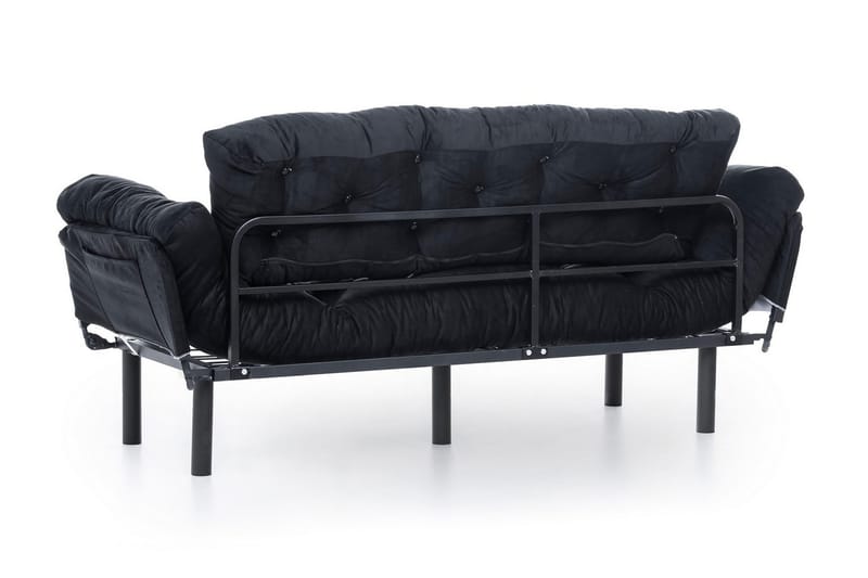 Mezonzo 3-sits Bäddsoffa - Svart - Möbler - Soffa - Bäddsoffa
