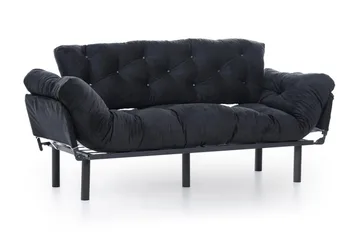 Mezonzo 3-sits Bäddsoffa - Svart - Möbler - Soffa - Bäddsoffa
