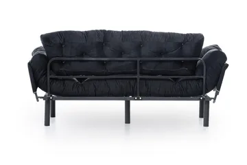 Mezonzo 3-sits Bäddsoffa - Svart - Möbler - Soffa - Bäddsoffa