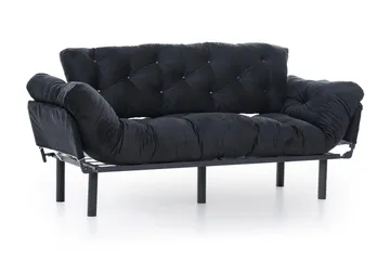 Mezonzo 3-sits Bäddsoffa - Svart - Möbler - Soffa - Bäddsoffa