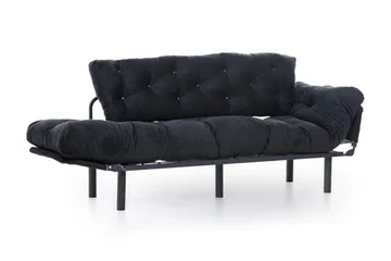 Mezonzo 3-sits Bäddsoffa - Svart - Möbler - Soffa - Bäddsoffa