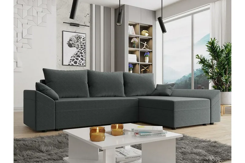 Midfeld 3-sits Hörnbäddsoffa - Möbler - Soffa - Bäddsoffa