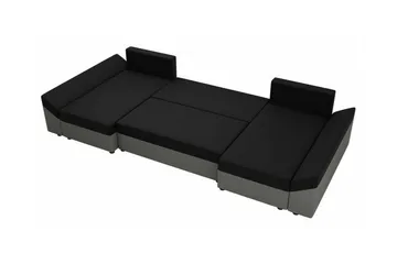 Midfeld 4-sits Hörnbäddsoffa Dark grey - Möbler - Soffa - Bäddsoffa
