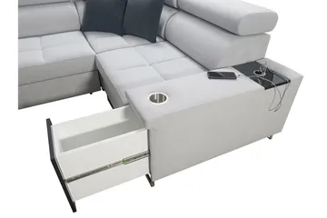 Morenia 3-sits Hörnbäddsoffa Universal - Brun - Möbler - Soffa - Bäddsoffa