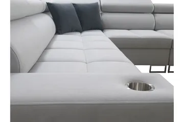 Morenia 3-sits Hörnbäddsoffa Vänster - Svart - Möbler - Soffa - Bäddsoffa