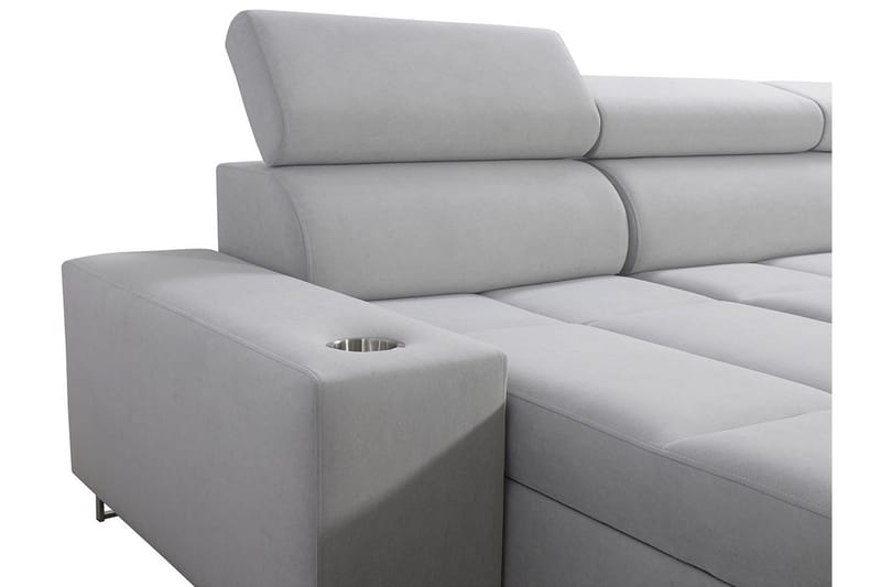 Morenia 4-sits Hörnbäddsoffa Vänster - Ljusgrå - Möbler - Soffa - Bäddsoffa