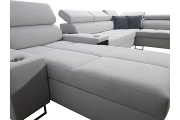 Morenia 6-sits Bäddsoffa - Vit - Möbler - Soffa - Bäddsoffa