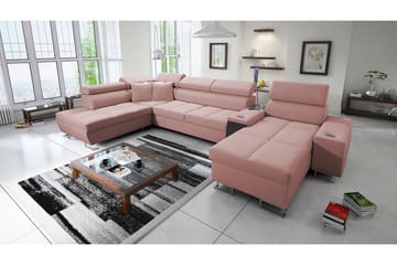 Morenia Bäddsoffa - Rosa - Möbler - Soffa - Bäddsoffa