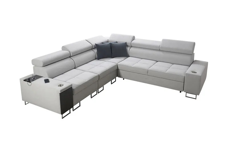 Morenia Hörnbäddsoffa - Vit - Möbler - Soffa - Bäddsoffa