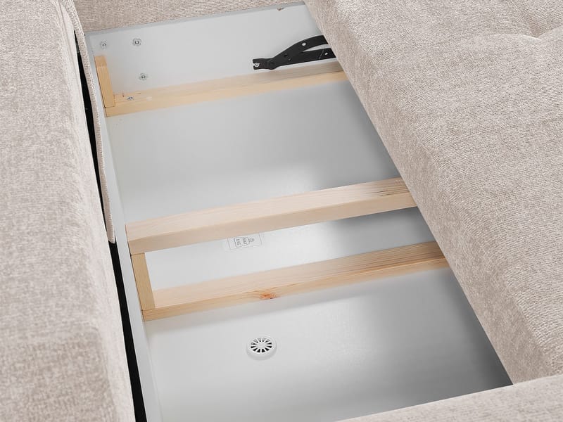 Morvian 3-sits Bäddsoffa med divan - brun - Möbler - Soffa - Bäddsoffa