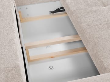 Morvian 3-sits Bäddsoffa med divan - grön - Möbler - Soffa - Bäddsoffa