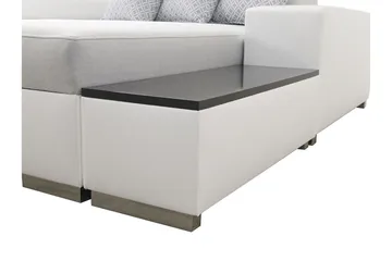 Mumtaz U-Bäddsoffa Divan Höger - Vit/Ljusgrå - Möbler - Soffa - Bäddsoffa