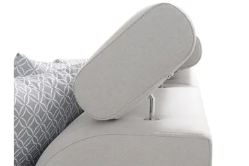 Mumtaz U-Bäddsoffa Divan Vänster - Ljusgrå/Vit - Möbler - Soffa - Bäddsoffa