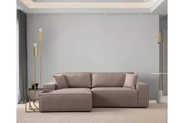 Munehiro Hörnbäddsoffa - Brun - Möbler - Soffa - Bäddsoffa