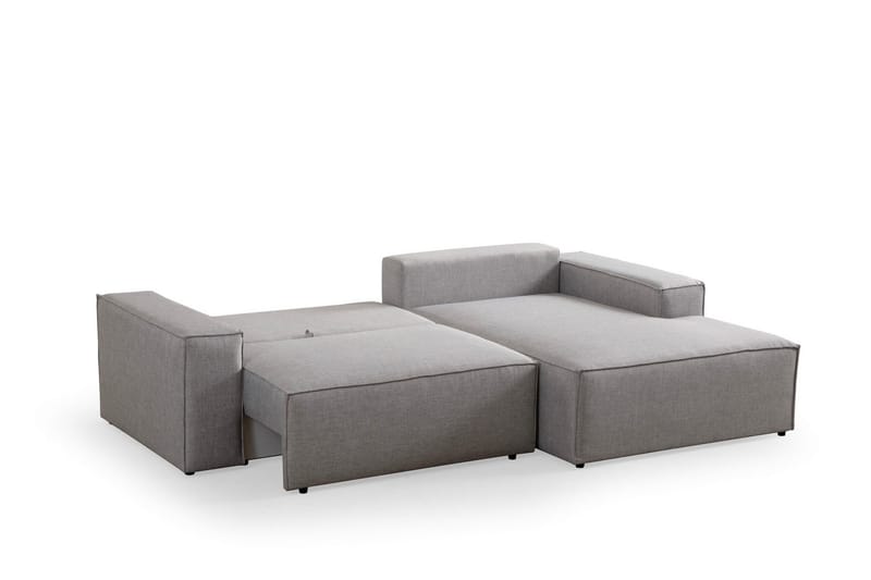 Munehiro Hörnbäddsoffa - Ljusgrå - Möbler - Soffa - Bäddsoffa