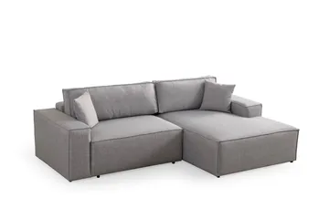 Munehiro Hörnbäddsoffa - Ljusgrå - Möbler - Soffa - Bäddsoffa