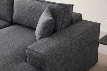 Munehiro Hörnbäddsoffa - Mörkgrå - Möbler - Soffa - Bäddsoffa